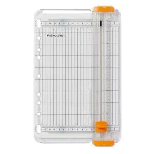 Fiskars SureCut School Supplies Paper Trimmer for Crafting 9" Cut Length Cardmak